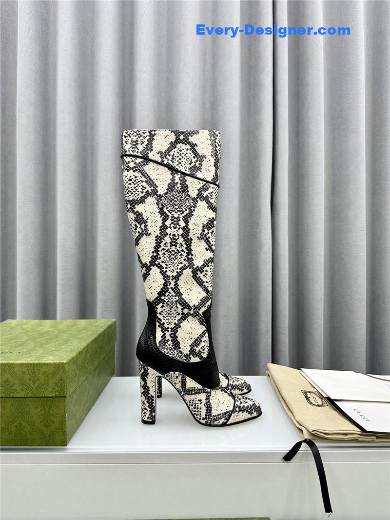 Gvc*1 fall and winter catwalk equestrian boots