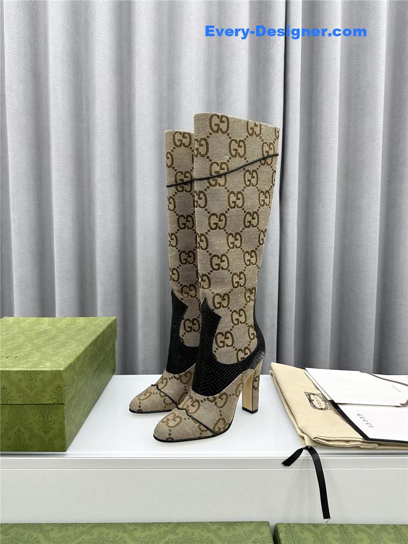 Gvc*1 fall and winter catwalk equestrian boots