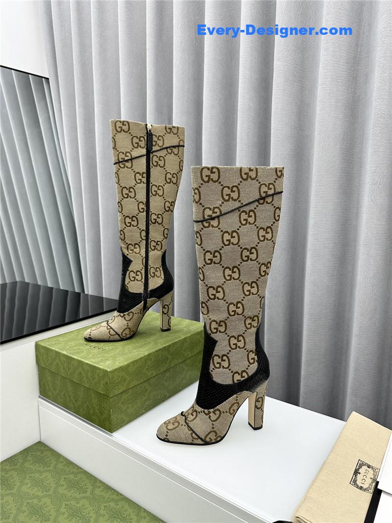 Gvc*1 fall and winter catwalk equestrian boots