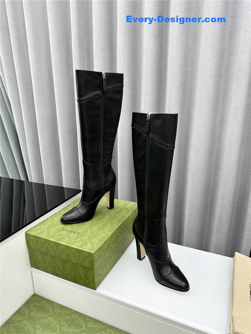 Gvc*1 fall and winter catwalk equestrian boots