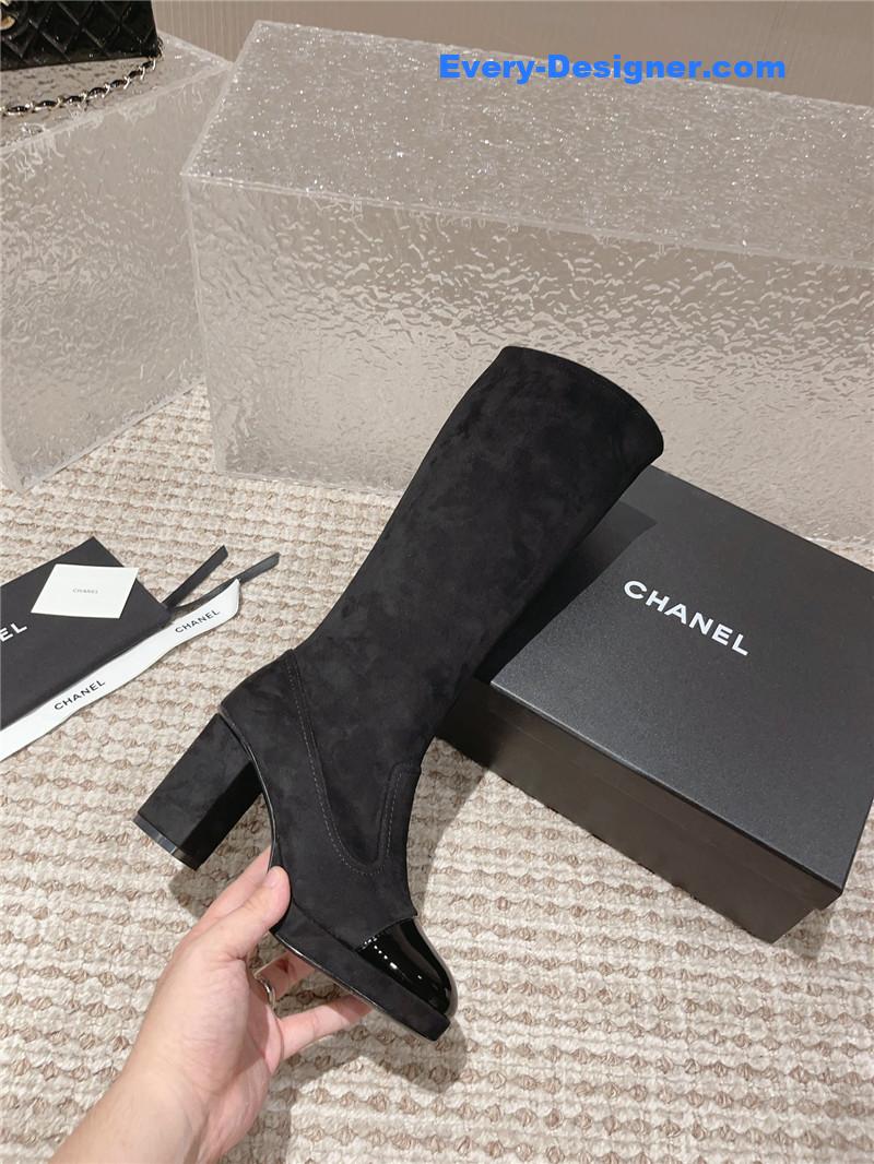 CC catwalk platform high heel boots