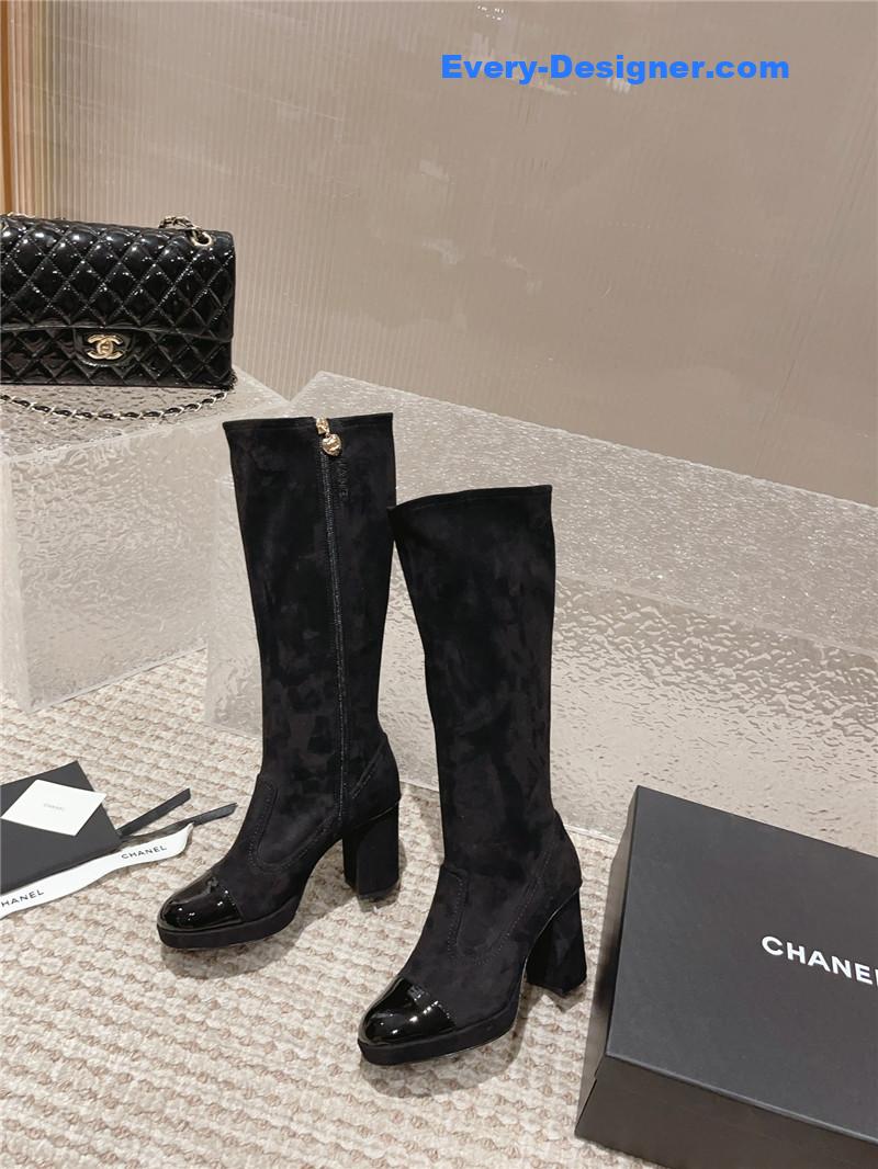 CC catwalk platform high heel boots