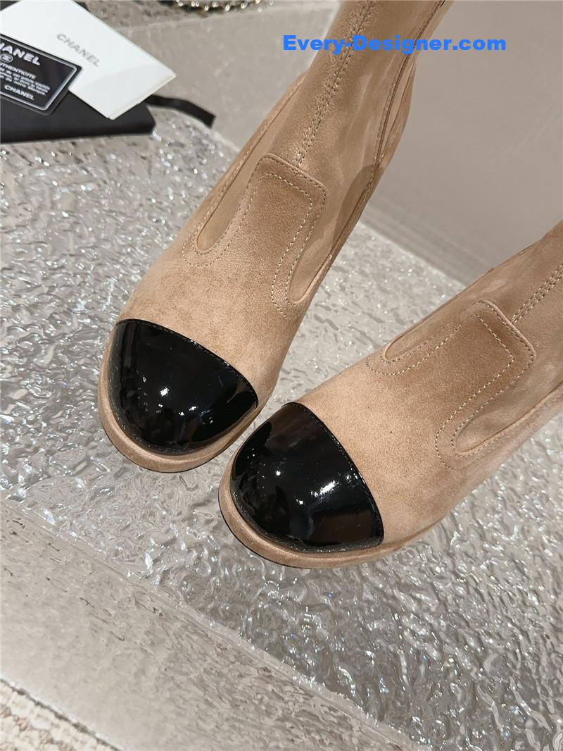 CC catwalk platform high heel boots