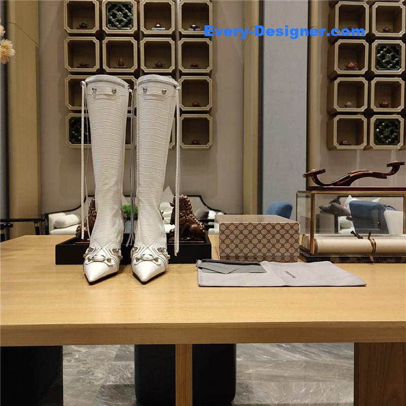 Ba1en*iaga metal stud le cagloe motorcycle boots