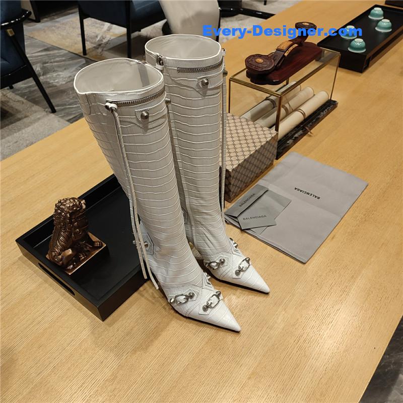 Ba1en*iaga metal stud le cagloe motorcycle boots