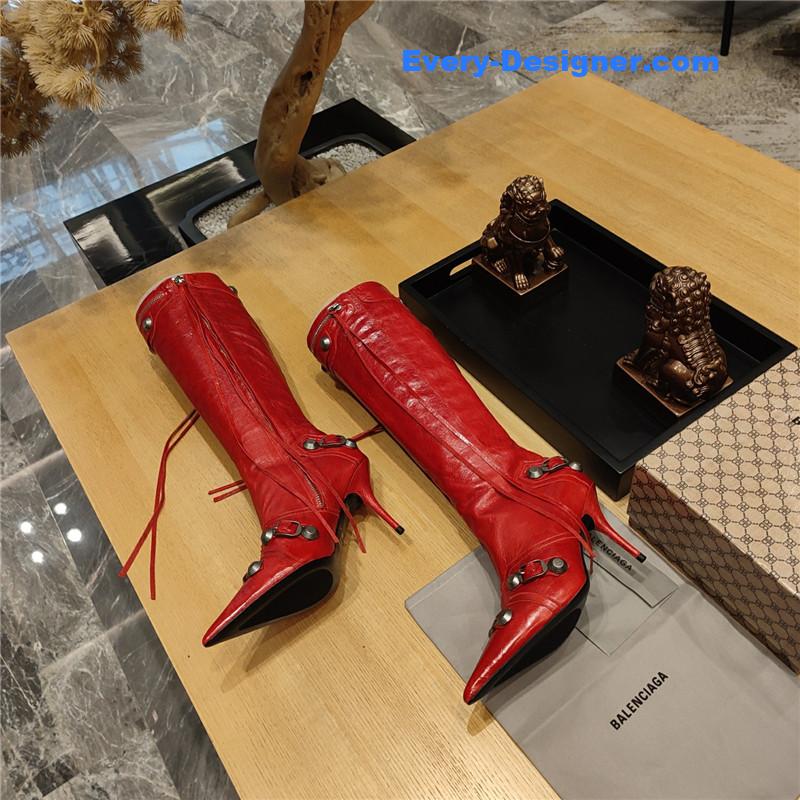 Ba1en*iaga metal stud le cagloe motorcycle boots