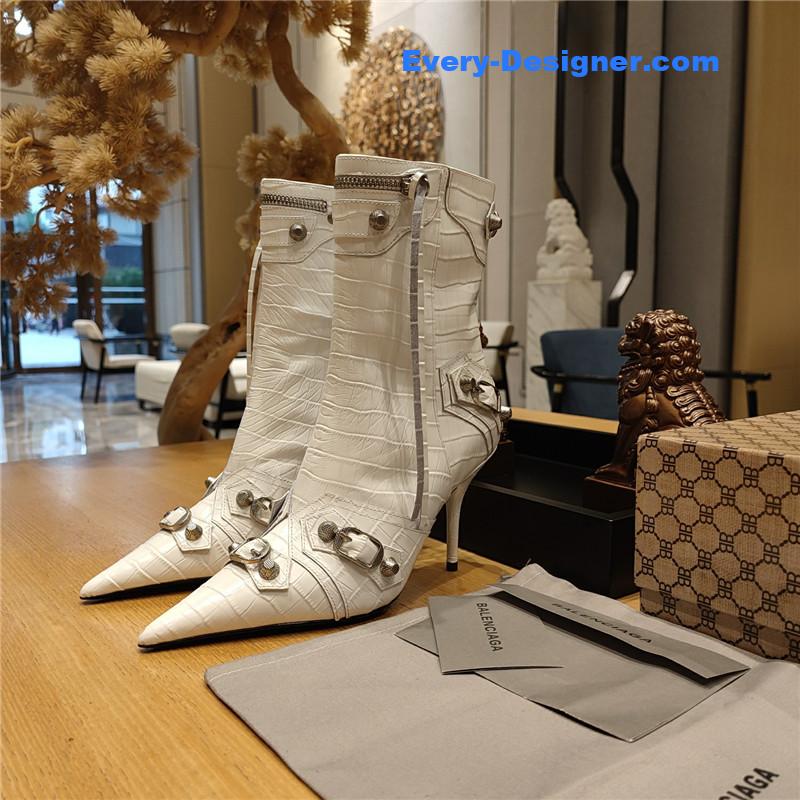 Ba1en*iaga metal stud le cagloe motorcycle boots