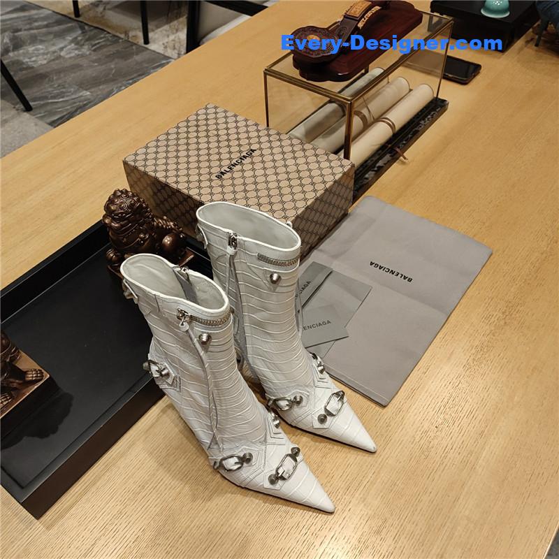 Ba1en*iaga metal stud le cagloe motorcycle boots
