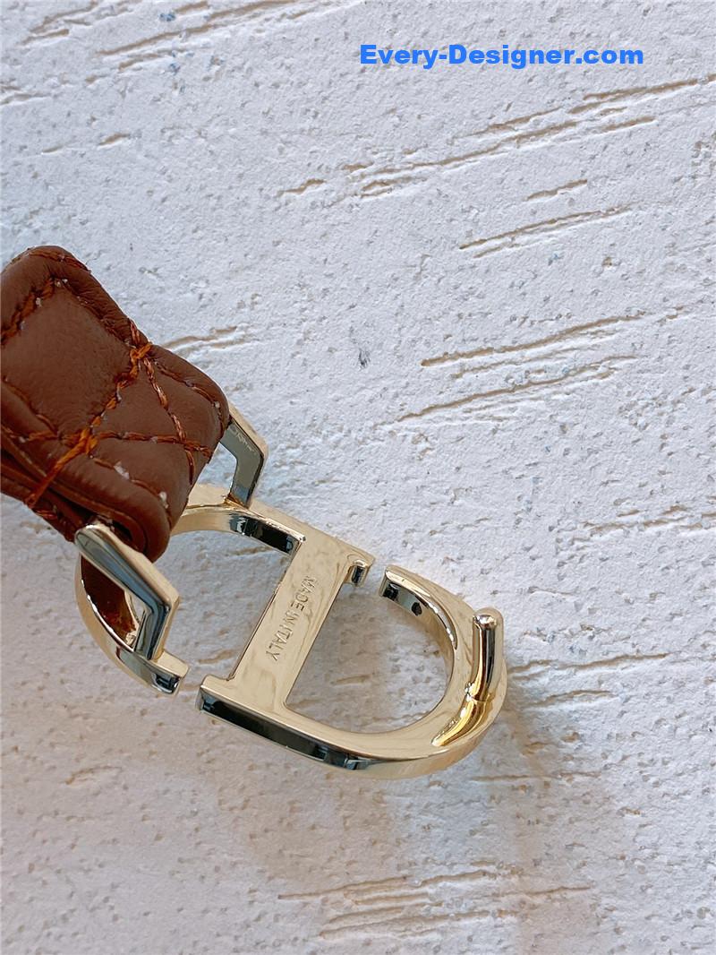 D10r gold finish metal cd belt