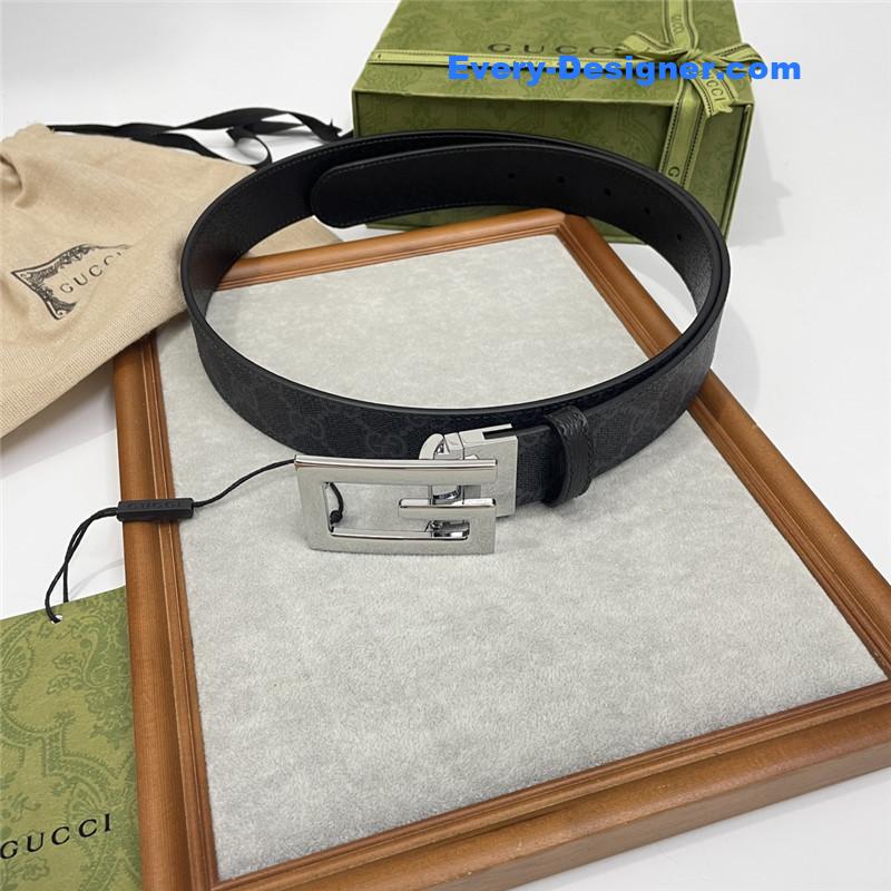 Gvc*1 three-claw pigskin leather belt