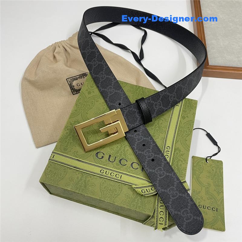 Gvc*1 three-claw pigskin leather belt