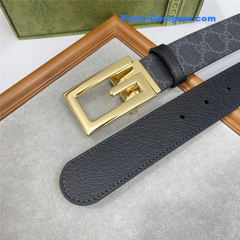 Gvc*1 three-claw pigskin leather belt