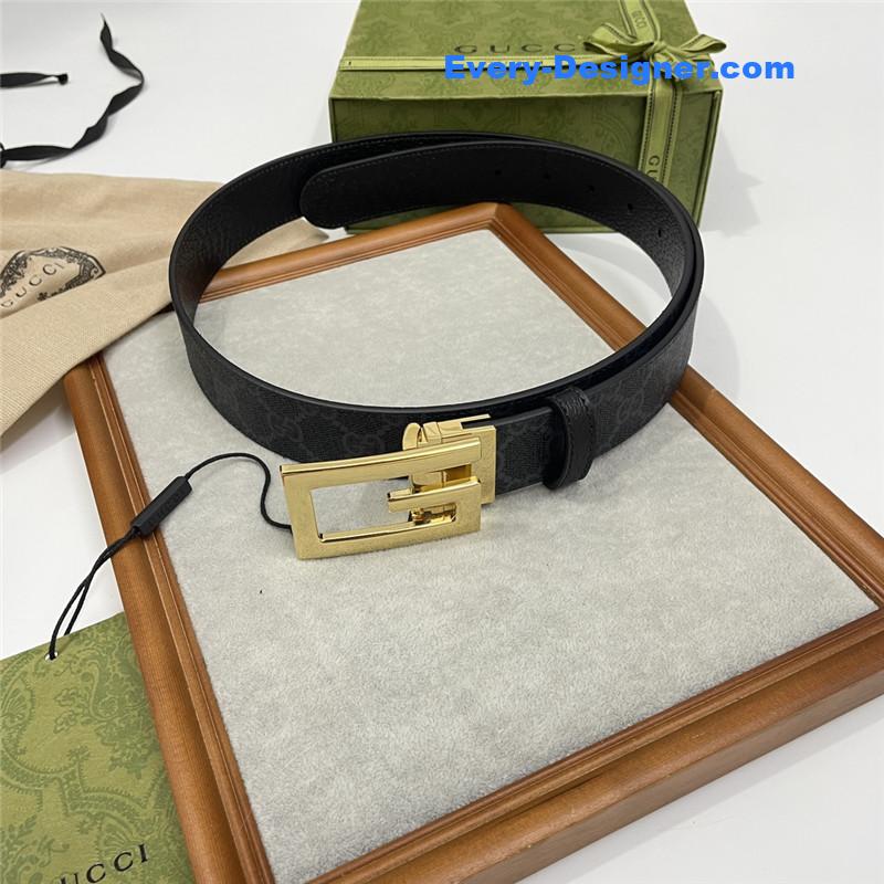 Gvc*1 three-claw pigskin leather belt