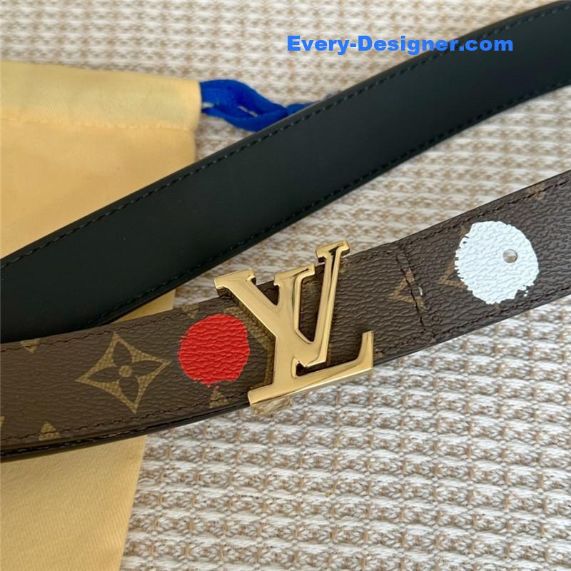 l0vis Vvtt0n lv new gradient pattern women’s belt