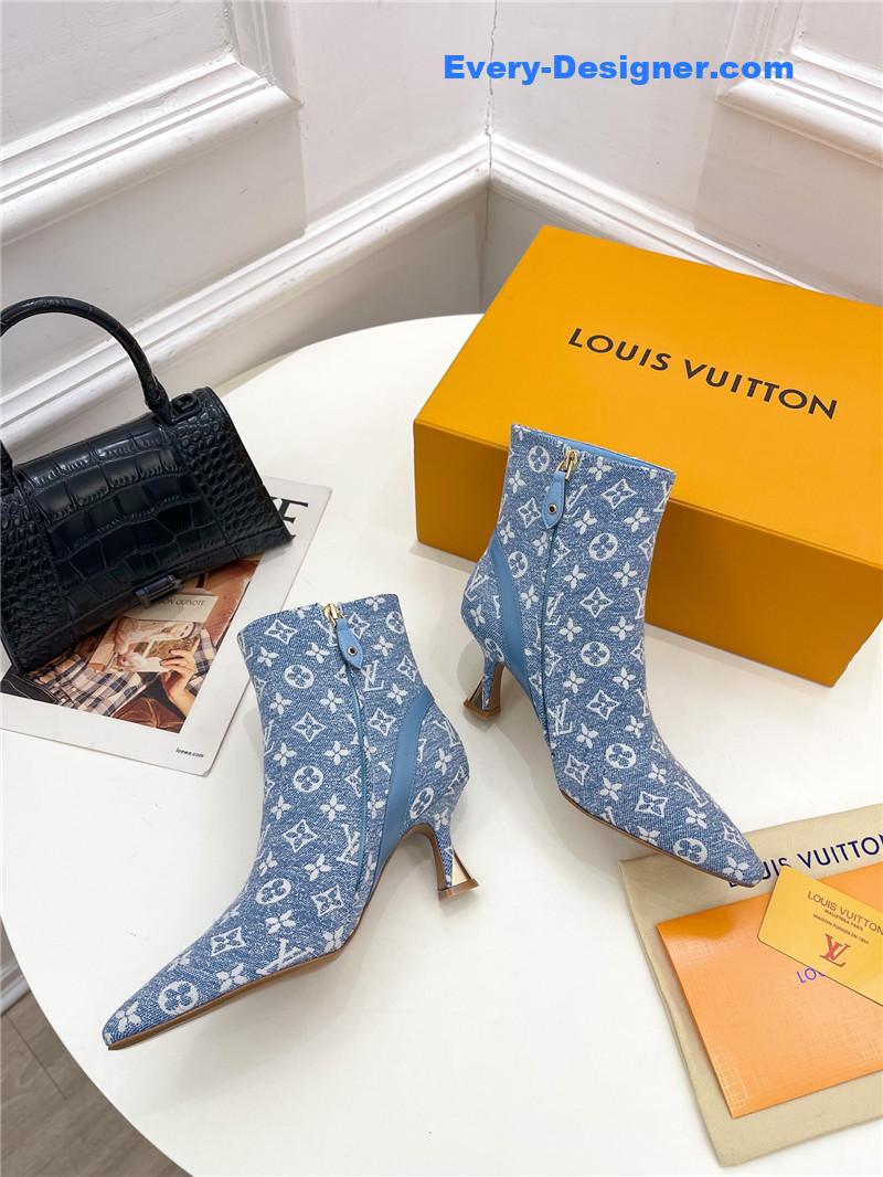 l0vis Vvtt0n lv small square toe metal heel boots