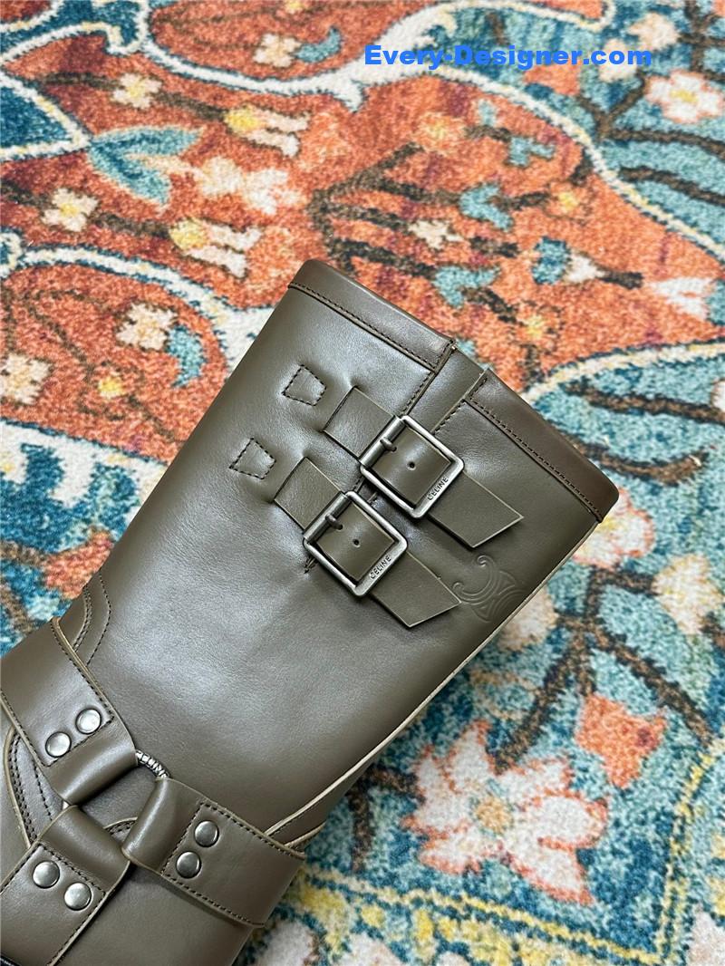 Ce1i*e catwalk new thick-soled knight boots