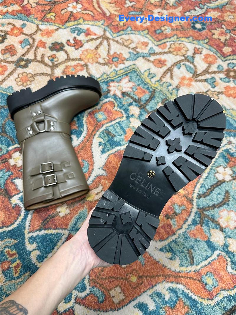 Ce1i*e catwalk new thick-soled knight boots