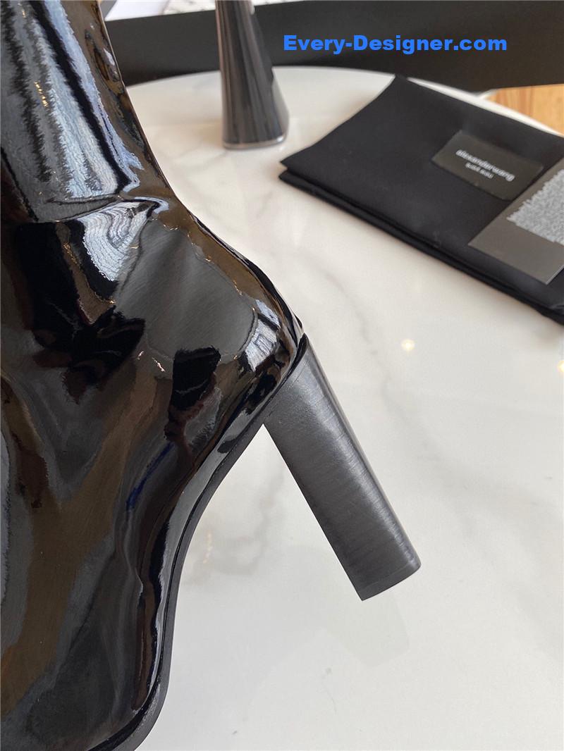 A1exa*der wang stretch leather boots