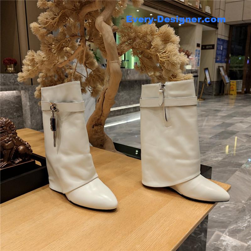 Givenchy cropped leg boots