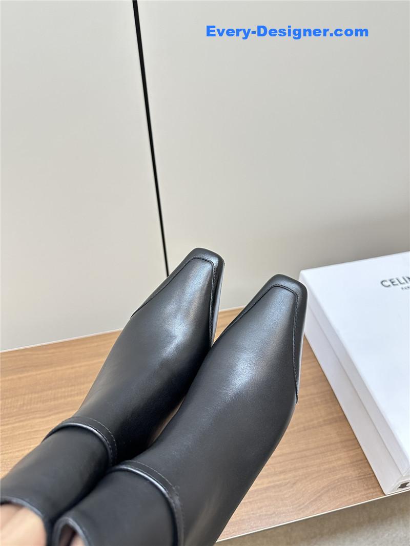 Ce1i*e small square toe boots