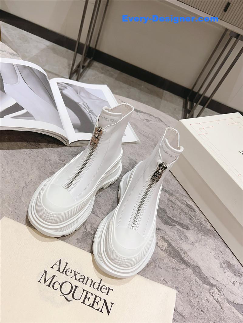 a1exa*der Mcqv*en front zip booties