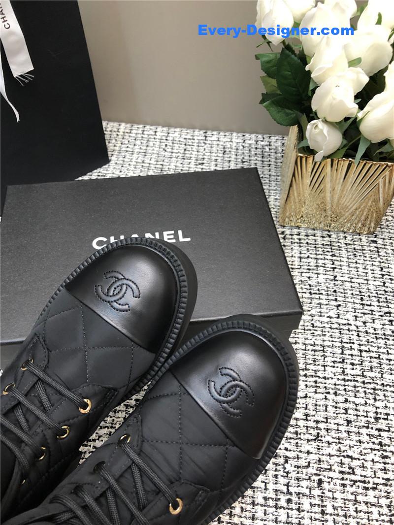 cc new D1am0nd thick-soled short boots