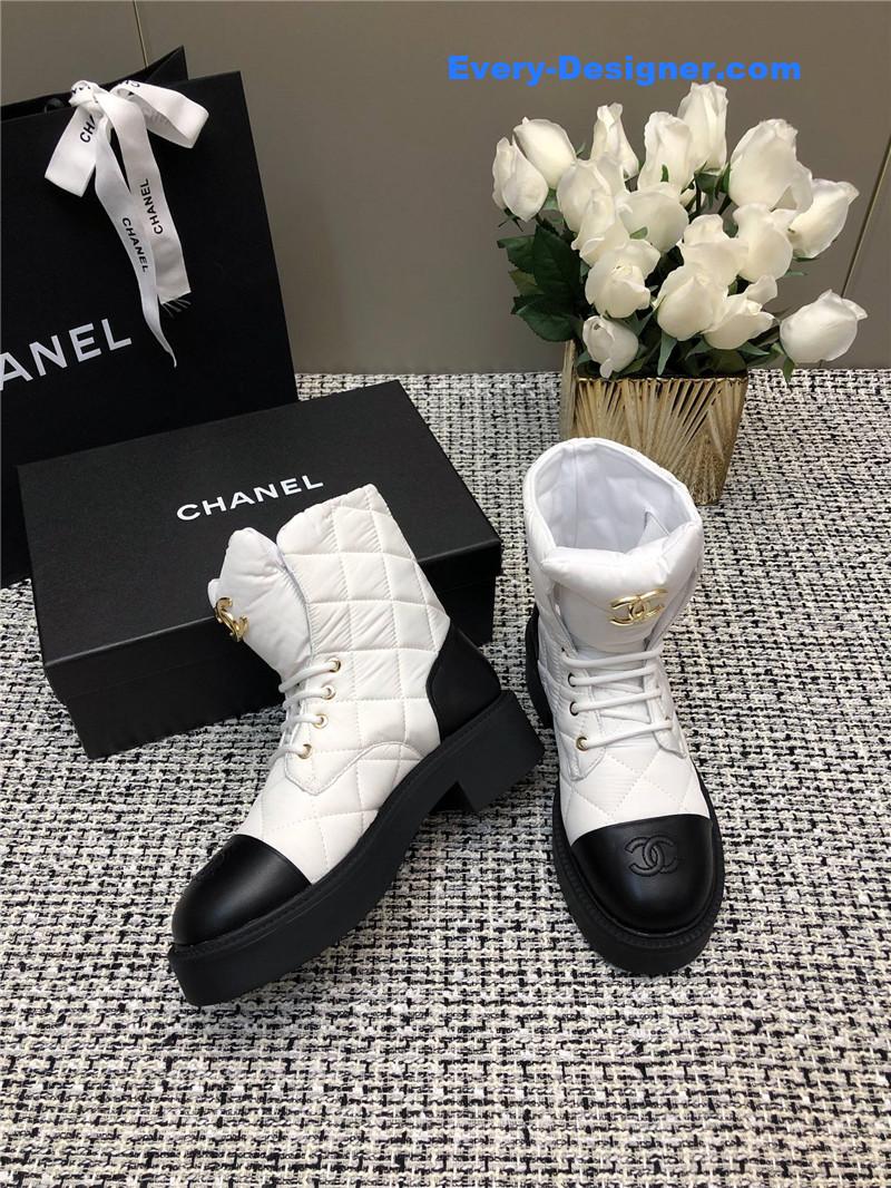 cc new D1am0nd thick-soled short boots