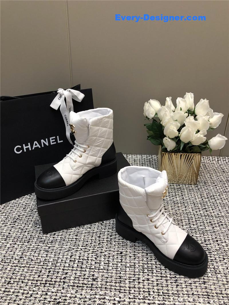 cc new D1am0nd thick-soled short boots