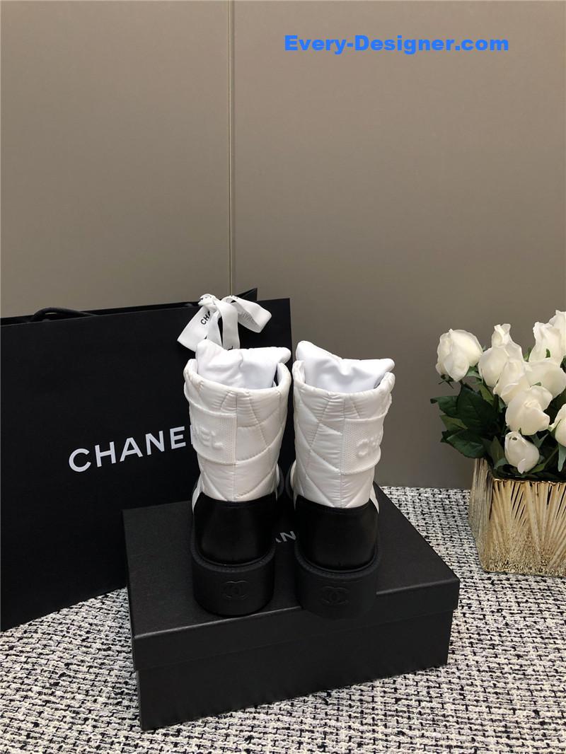 cc new D1am0nd thick-soled short boots