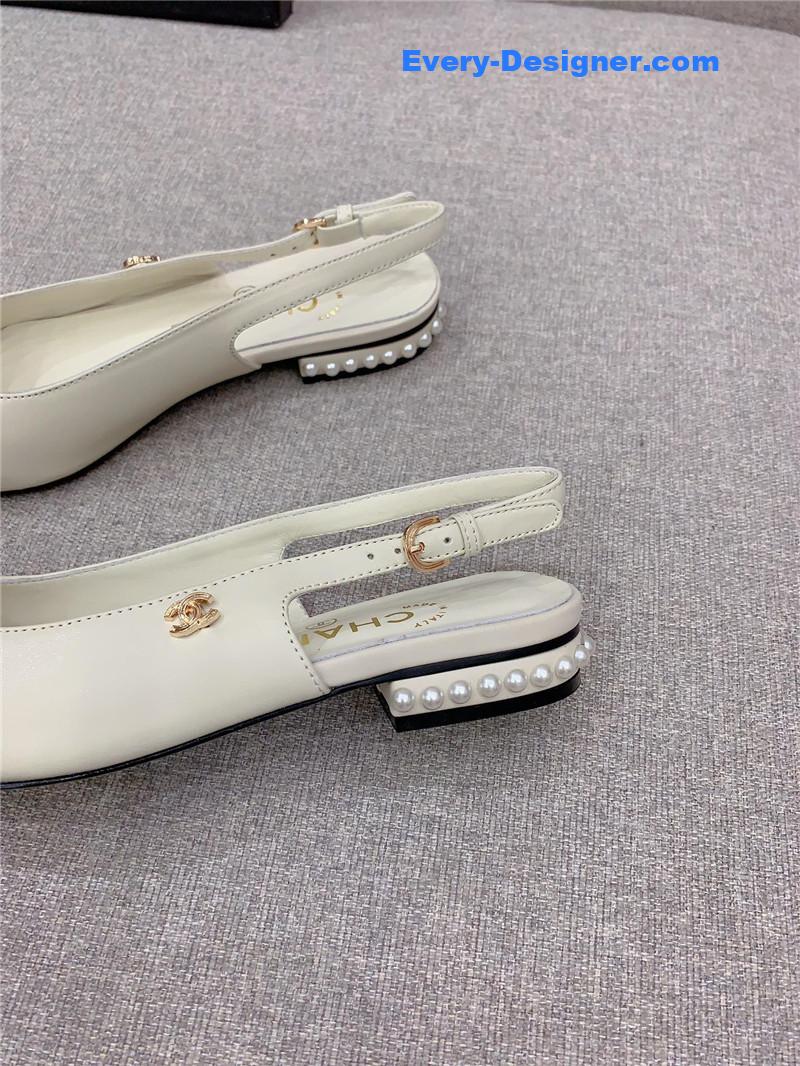 CC new pointed toe flat shoes