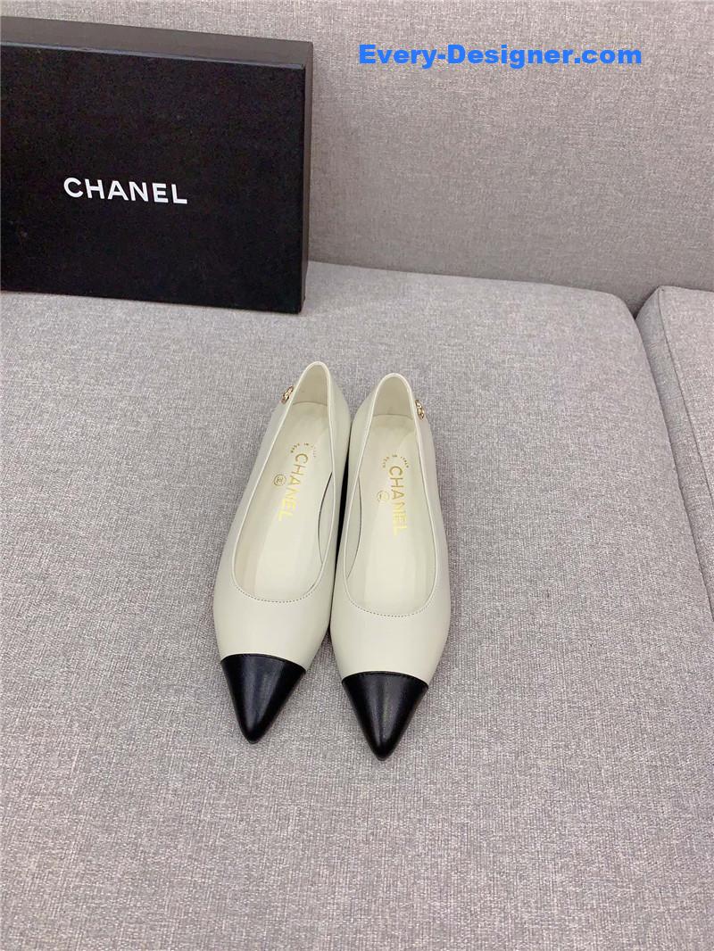 CC new pointed toe flat shoes