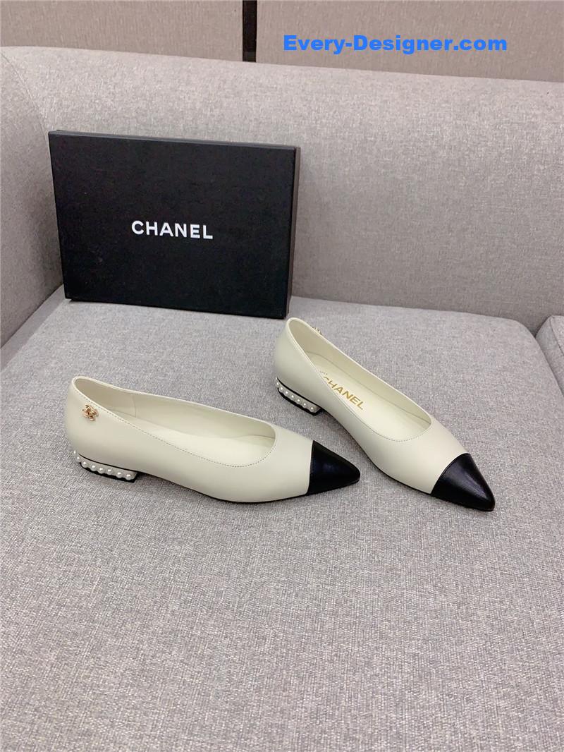 CC new pointed toe flat shoes