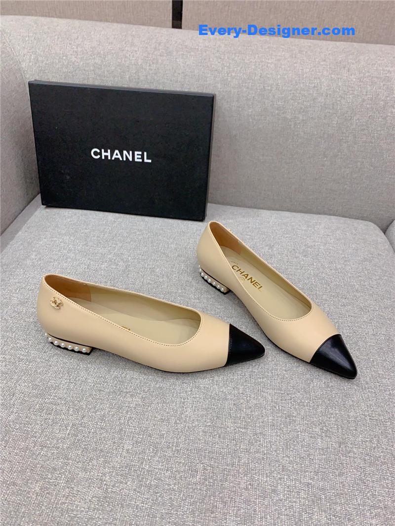 CC new pointed toe flat shoes
