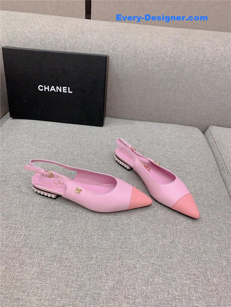 CC new pointed toe flat shoes