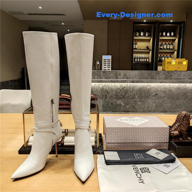 Givenchy stiletto high heel sexy pointed toe boots