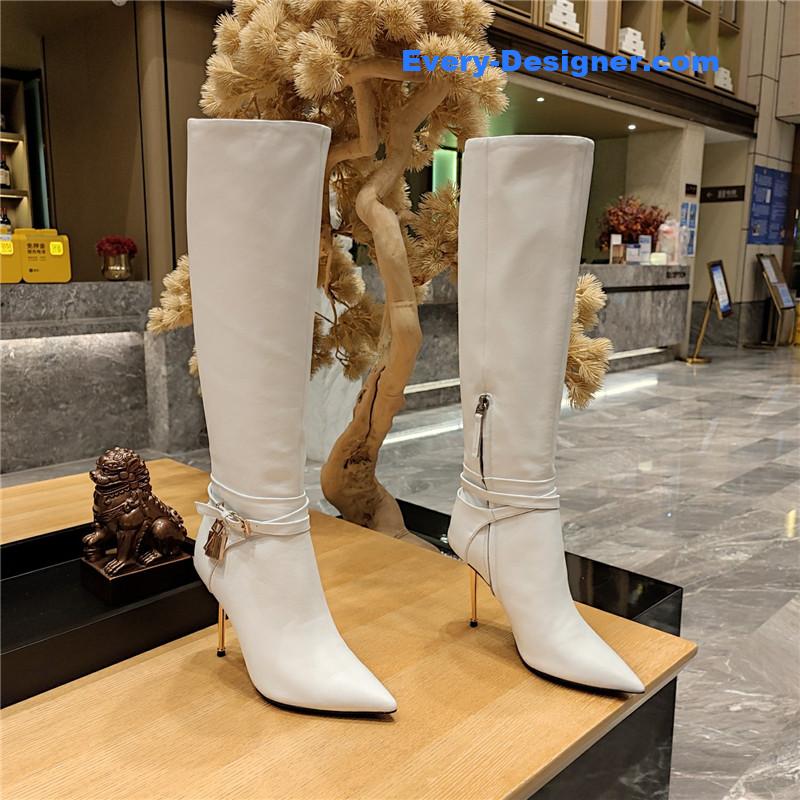 Givenchy stiletto high heel sexy pointed toe boots