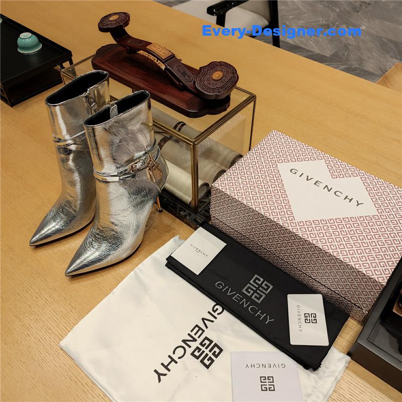 Givenchy stiletto high heel sexy pointed toe boots