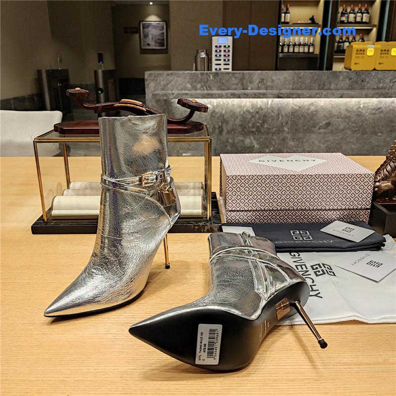 Givenchy stiletto high heel sexy pointed toe boots