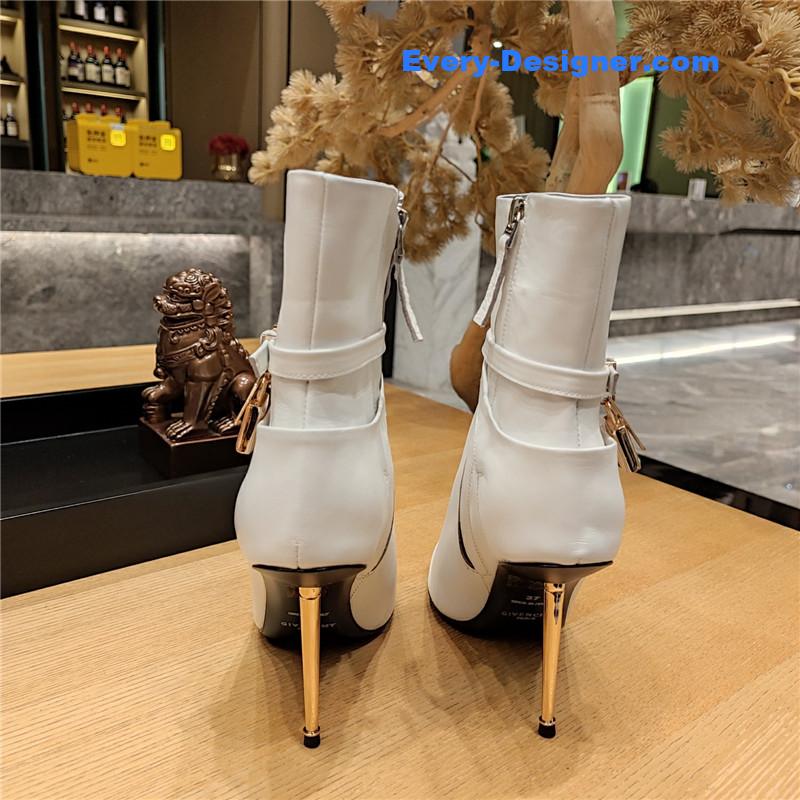 Givenchy stiletto high heel sexy pointed toe boots