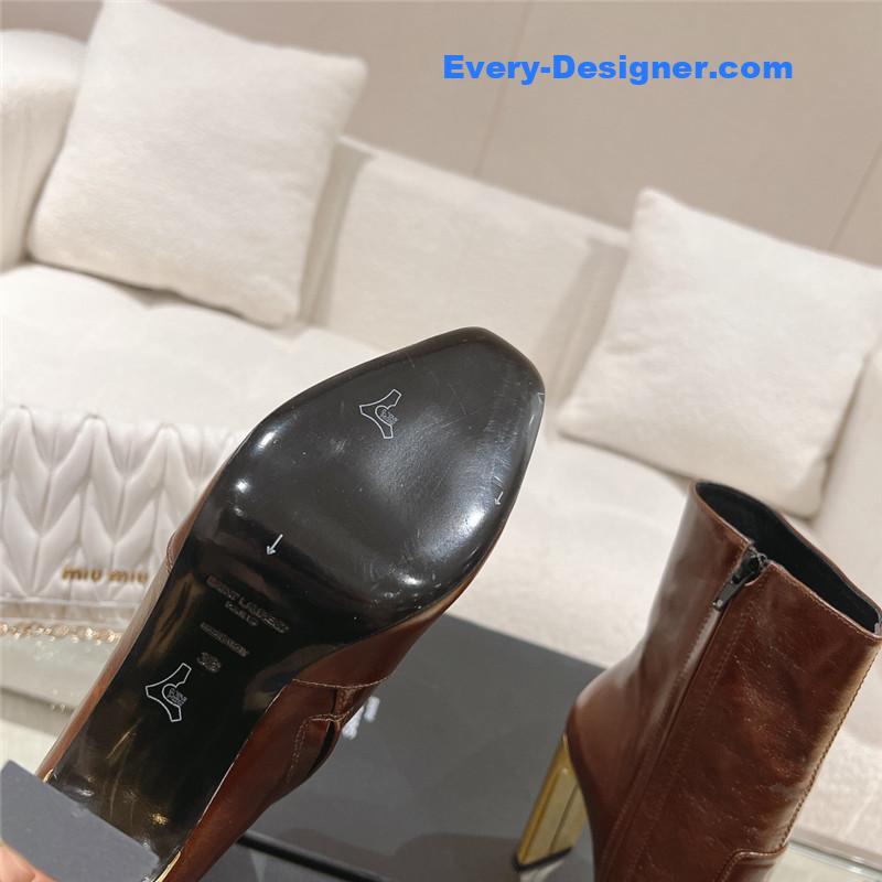 Y51 new side pull short naked boots