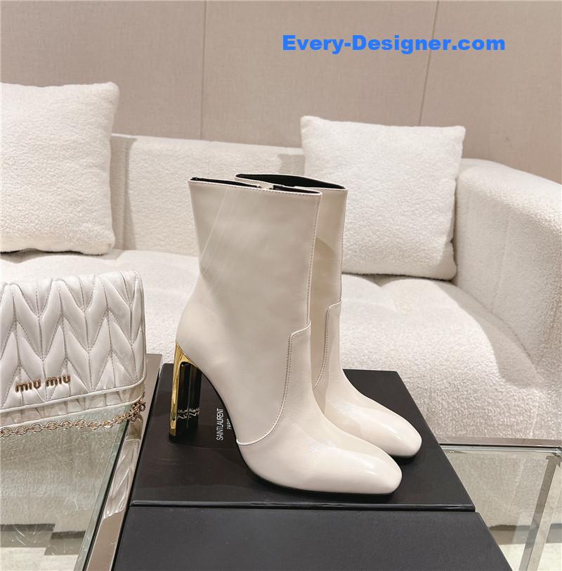 Y51 new side pull short naked boots