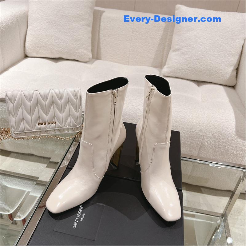 Y51 new side pull short naked boots