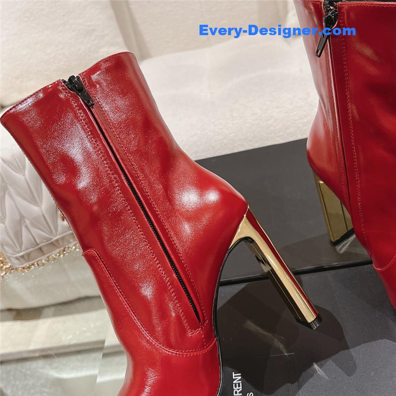 Y51 new side pull short naked boots
