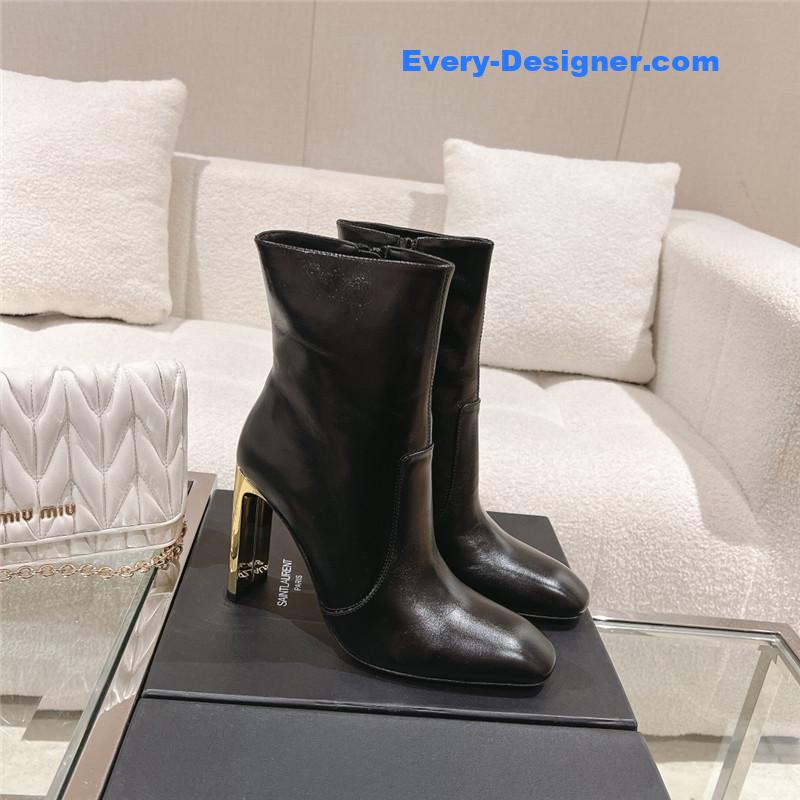 Y51 new side pull short naked boots