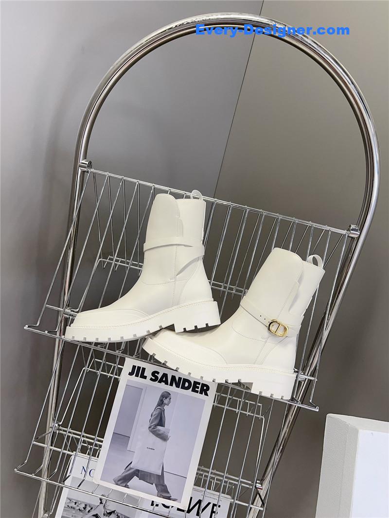D10r autumn and winter catwalk style mid-calf boots