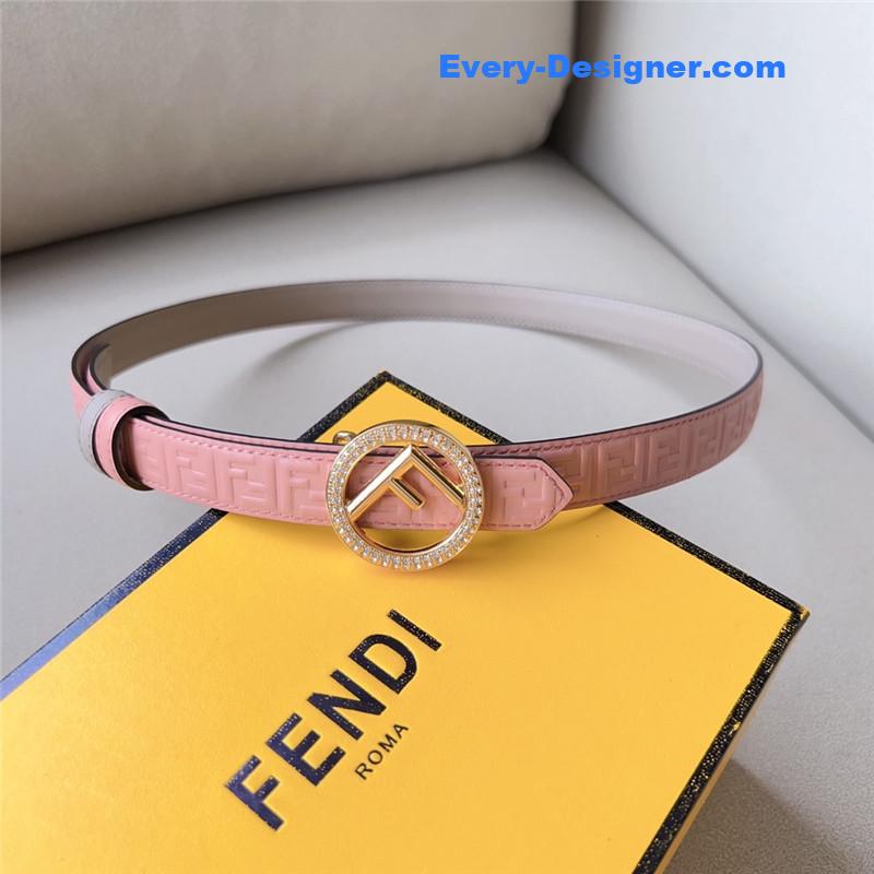 F**di 2.0cm reversible belt