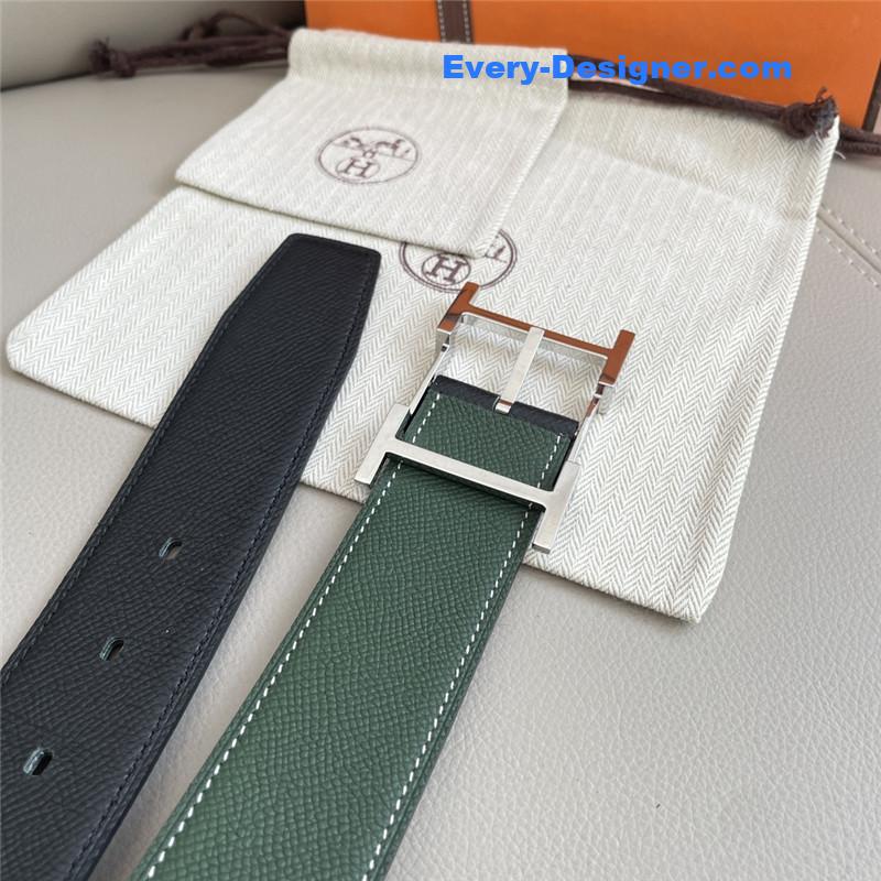H**me5 classic double-sided pebbled belt