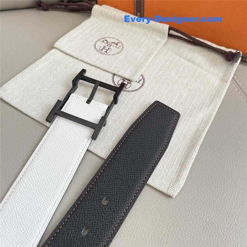 H**me5 classic double-sided pebbled belt