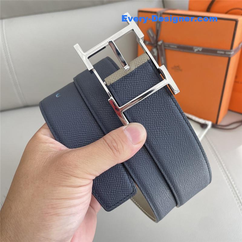 H**me5 classic double-sided pebbled belt