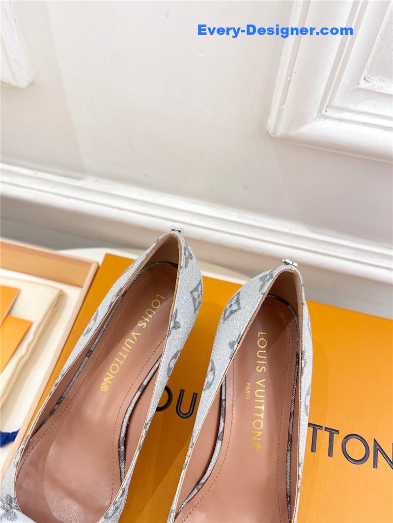 l0vis Vvtt0n lv new bow pointed toe shoes